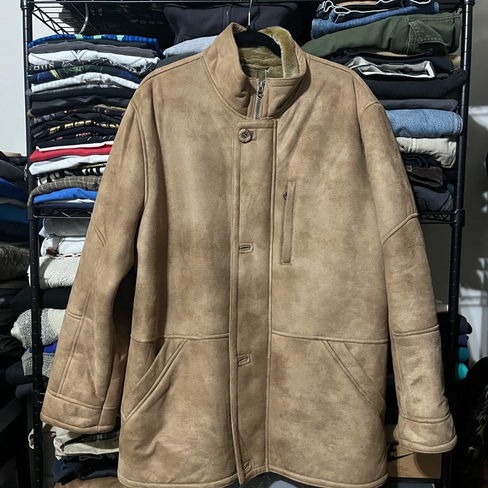 Utex Men's Brown Military Field Jacket